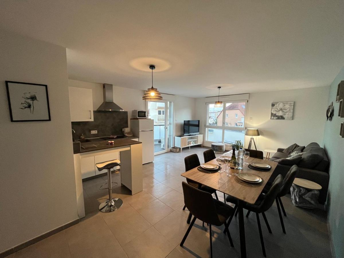 Appartement Magniolia Proche Centre Ville กอลมาร์ ภายนอก รูปภาพ